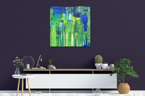 Hand painted art painting Abstract No. 1372